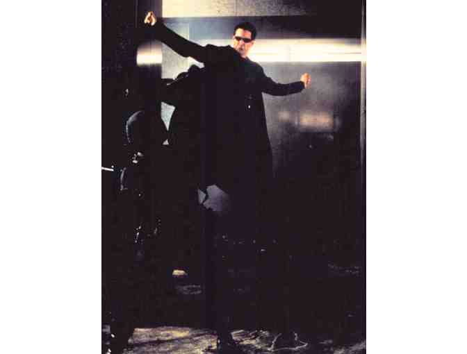 MATRIX, 1999, color photographs, Keanu Reeves, Laurence Fishburne