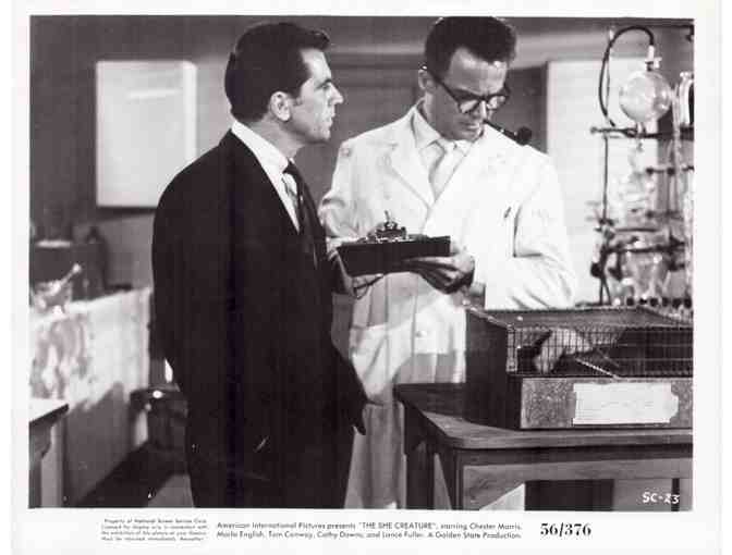 SHE CREATURE, 1956, movie stills, Chester Morris, Marla English