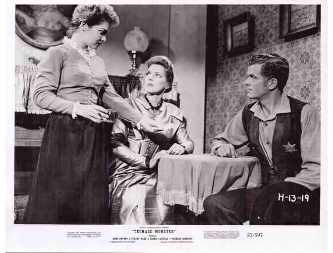 TEENAGE MONSTER, 1957, movie stills, Anne Gwynne, Stuart Wade