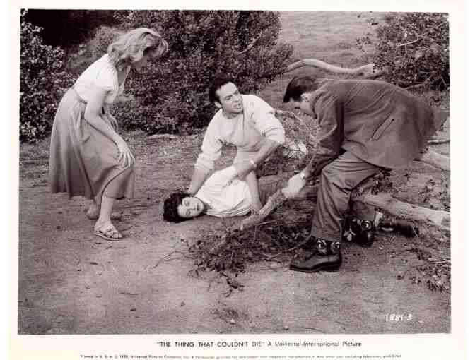 THING THAT COULDNT DIE, 1958, movie stills, William Reynolds, Andra Martin