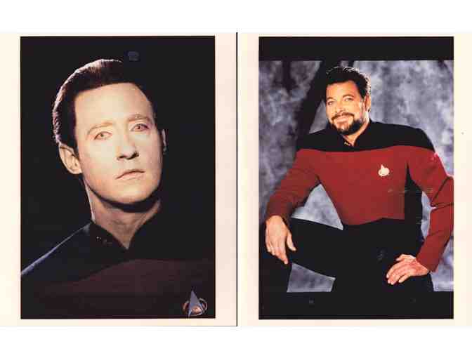 STAR TREK: NEXT GENERATION, tv series, Patrick Stewart, Brent Spiner