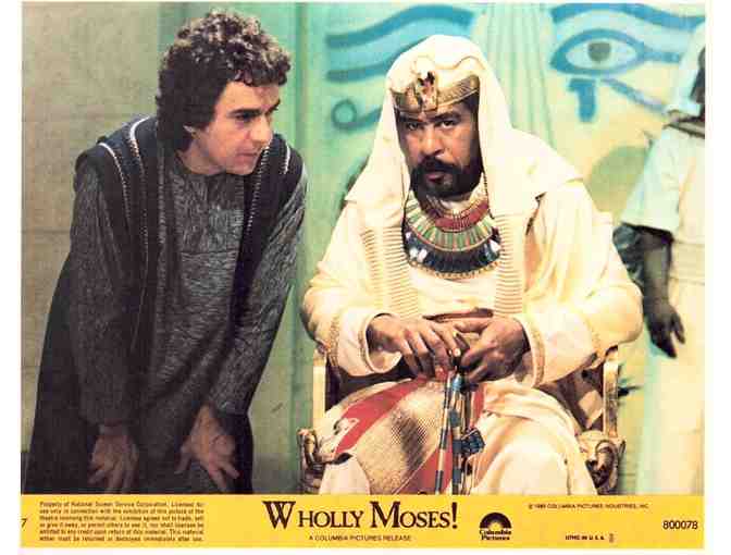 WHOLLY MOSES, 1980, mini lobby cards, Dudley Moore, Richard Pryor