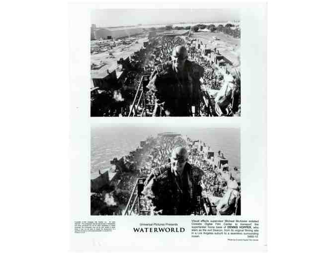 WATERWORLD, 1995, movie stills, Kevin Costner, Dennis Hopper