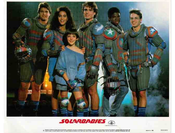 SOLARBABIES, 1986, lobby cards, Jason Patric, Lukas Haas