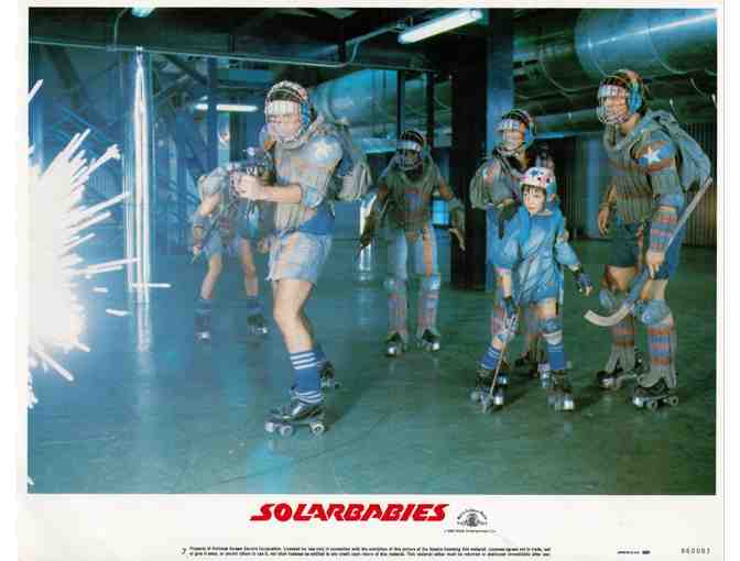 SOLARBABIES, 1986, lobby cards, Jason Patric, Lukas Haas