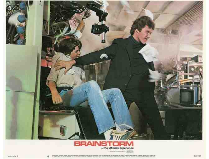 BRAINSTORM, 1983, lobby cards, Christopher Walken, Natalie Wood