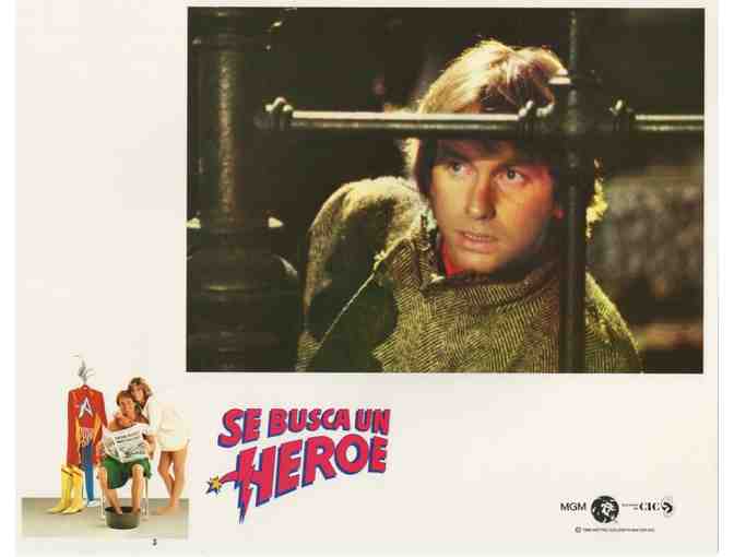 HERO AT LARGE, 1980, Spanish lobby cards, John Ritter, Anne Archer