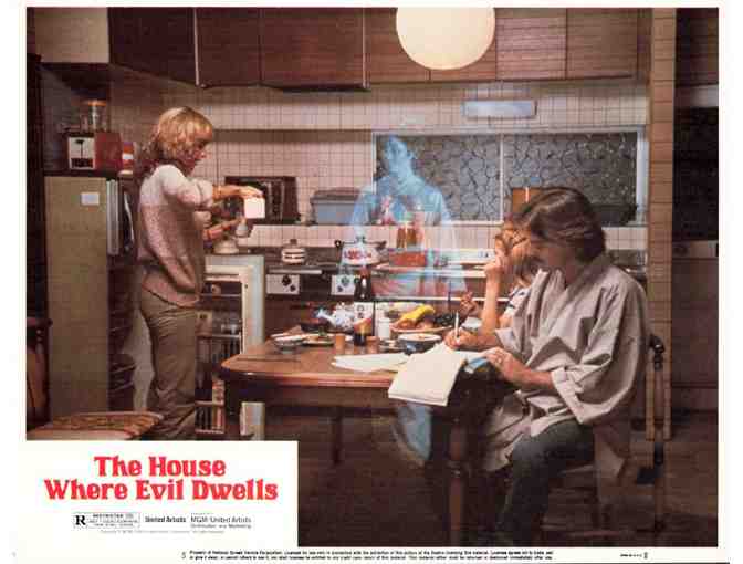 HOUSE WHERE EVIL DWELLS, 1982, lobby cards, Edward Albert, Susan George