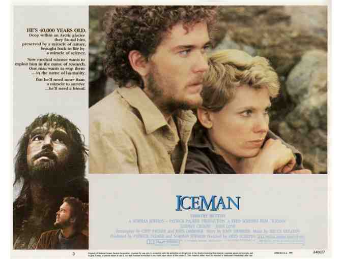 ICEMAN, 1984, lobby card set, Timothy Hutton, Lindsay Crouse