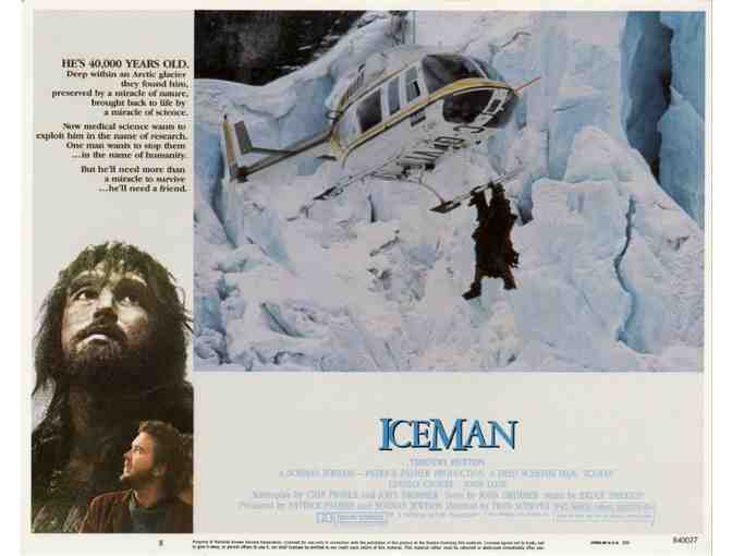 ICEMAN, 1984, lobby card set, Timothy Hutton, Lindsay Crouse