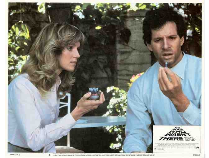 MAN WHO WASNT THERE 3-D, 1983, lobby cards, Steve Guttenberg