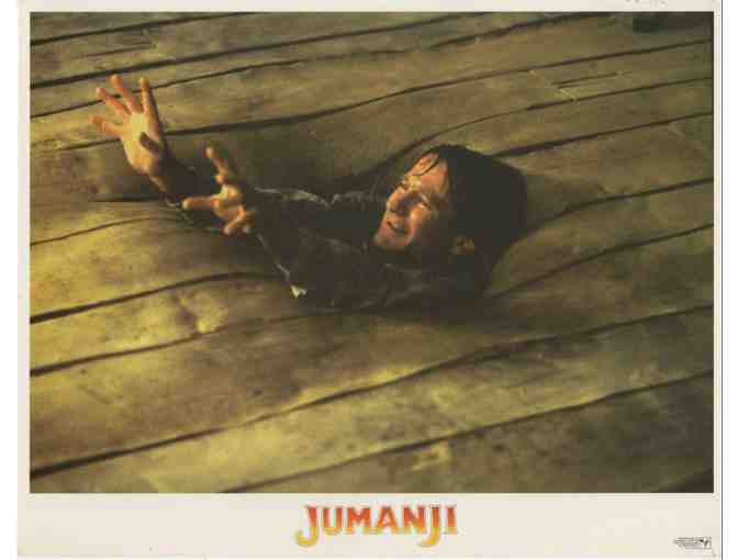 JUMANJI, 1995, lobby cards, Robin Williams, Kirsten Dunst, David Alan Grier