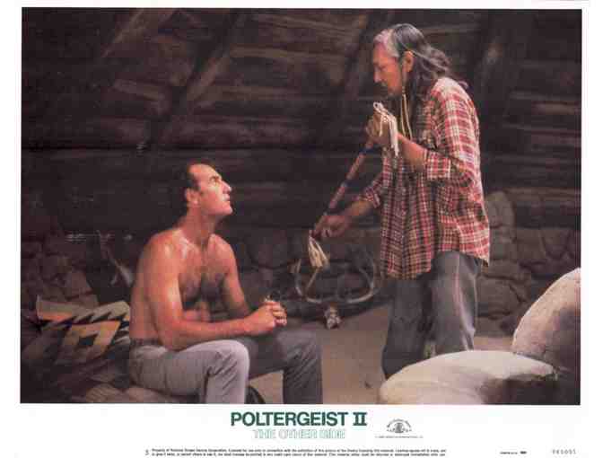 LOBBY CARDS LOT 10 - POLTERGEIST II; CAT IN HAT; MULTIPLICITY; CABLE GUY