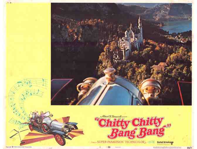 CHITTY CHITTY BANG BANG, 1969, lobby cards, Dick Van Dyke