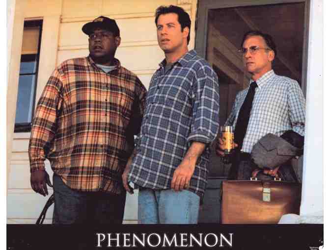 PHENOMENON, 1996, lobby cards, John Travolta, Kyra Sedgwick