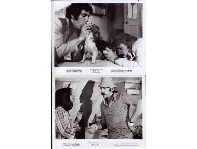 S P Y S, 1974, movie stills, Elliott Gould, Donald Sutherland