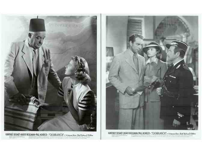 CASABLANCA, 1942, movie stills, COLLECTORS LOT, Humphrey Bogart