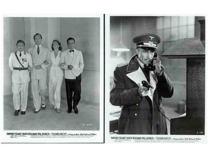 CASABLANCA, 1942, movie stills, COLLECTORS LOT, Humphrey Bogart