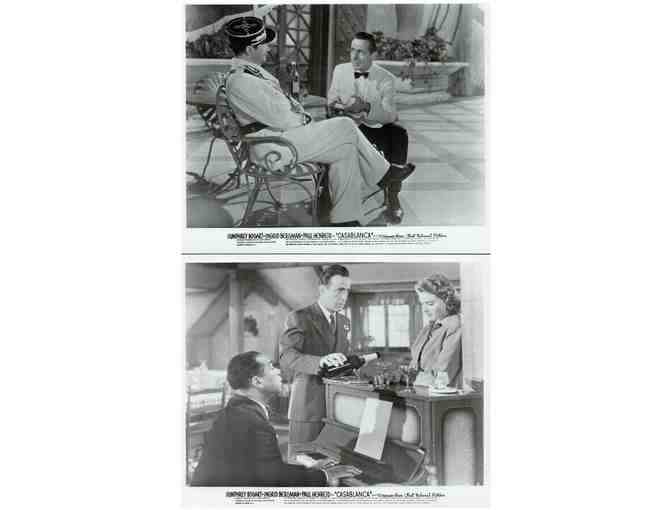 CASABLANCA, 1942, movie stills, COLLECTORS LOT, Humphrey Bogart