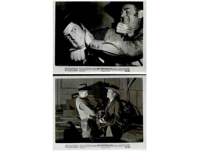 JESSE JAMES RIDES AGAIN, 1947, movie stills, Clayton Moore, Linda Stirling