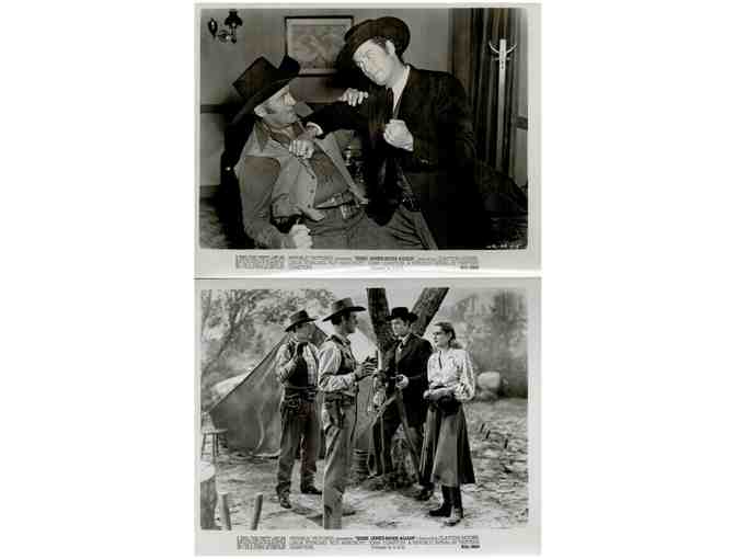 JESSE JAMES RIDES AGAIN, 1947, movie stills, Clayton Moore, Linda Stirling