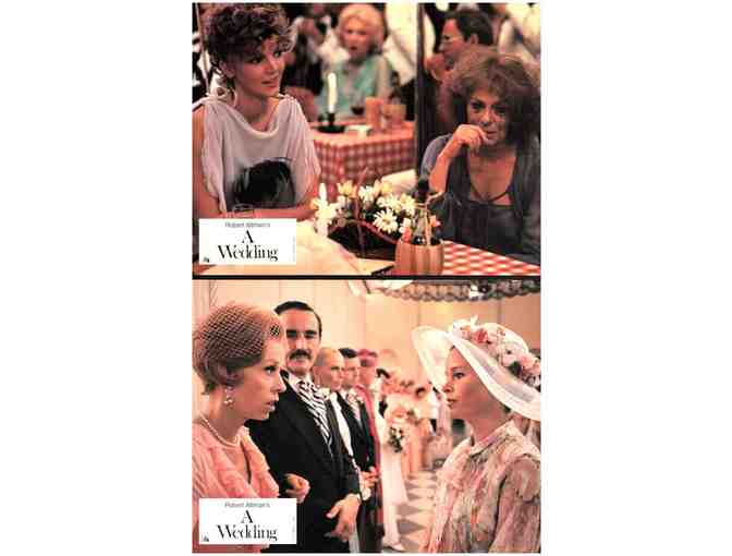 WEDDING, 1978, French lobby cards, Carol Burnett, Lillian Gish