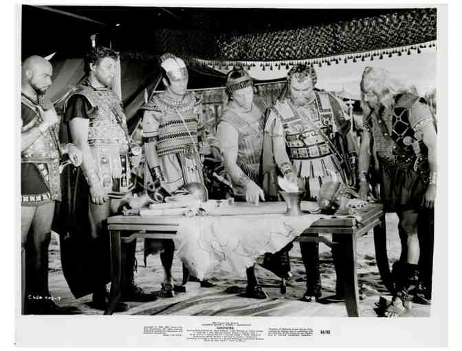 CLEOPATRA, 1963, movie stills, COLLECTORS LOT, Elizabeth Taylor, Rex Harrison