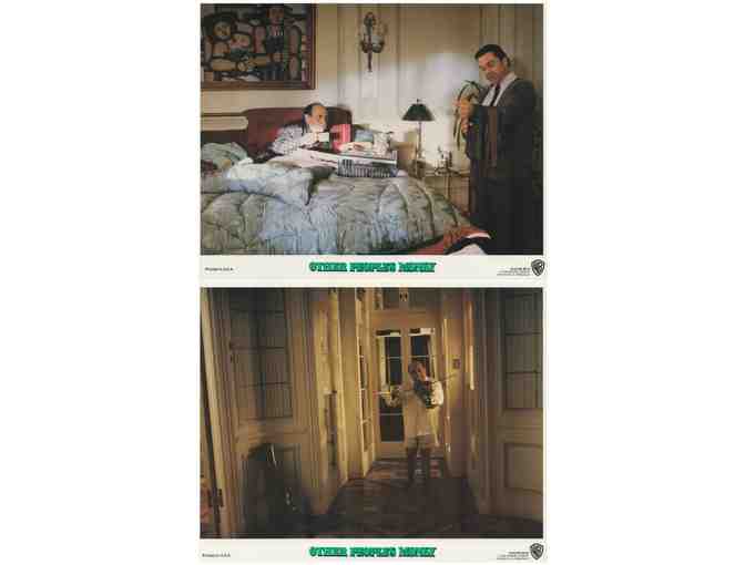 OTHER PEOPLES MONEY, 1991, mini lobby card set, Danny DeVito, Gregory Peck