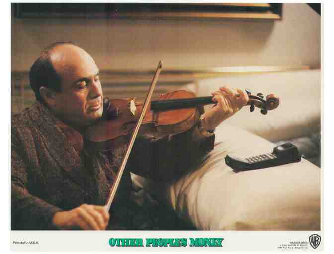 OTHER PEOPLES MONEY, 1991, mini lobby card set, Danny DeVito, Gregory Peck