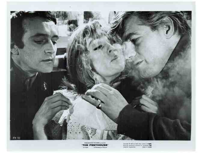 PENTHOUSE, 1967, movie stills, Terence Morgan, Suzy Kendall