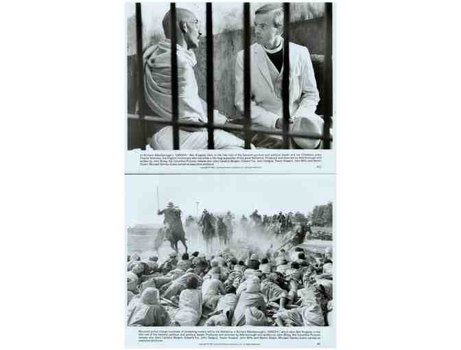 GANDHI, 1982, movie stills, Ben Kingsley, Candice Bergen, Martin Sheen