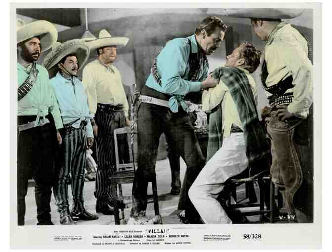 VILLA, 1958, movie stills, Brian Keith, Cesar Romero, Margia Dean