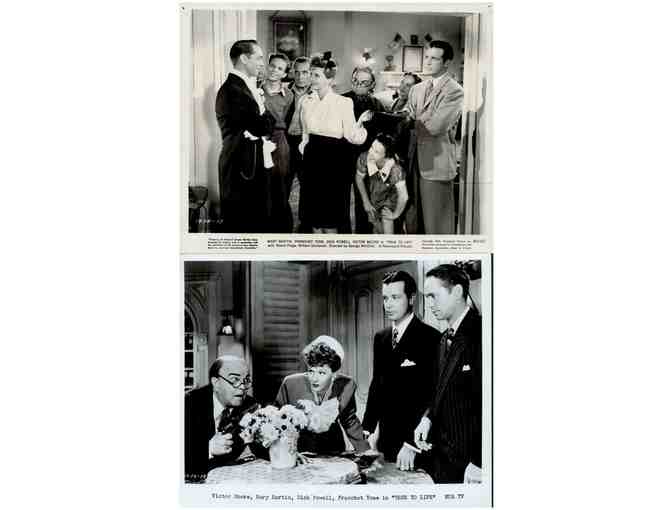 TRUE TO LIFE, 1943, movie stills, Mary Martin, Dick Powell