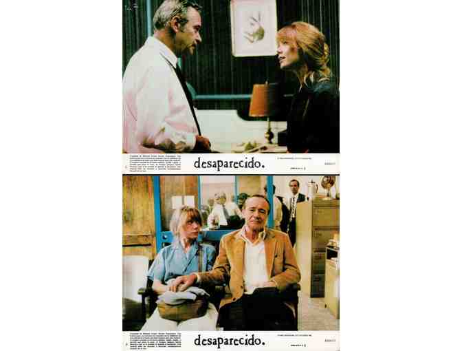 MISSING, 1982, mini lobby card set, Jack Lemmon, Sissy Spacek