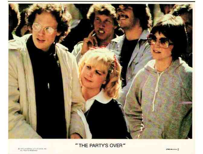 PARTYS OVER, 1979, mini lobby card set, Cindy Williams, Ron Howard