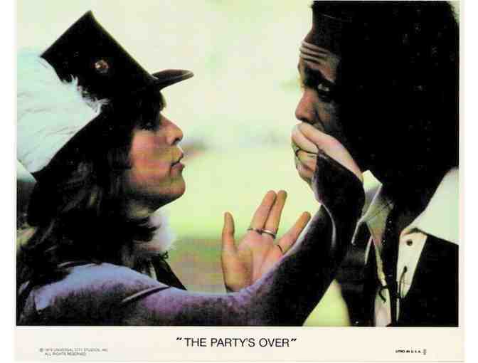 PARTYS OVER, 1979, mini lobby card set, Cindy Williams, Ron Howard