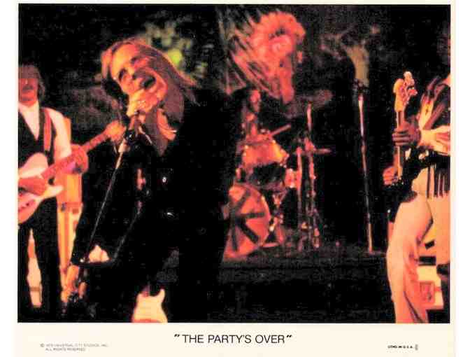 PARTYS OVER, 1979, mini lobby card set, Cindy Williams, Ron Howard