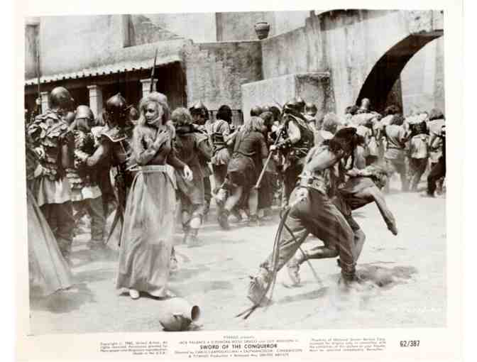 SWORD OF THE CONQUEROR, 1962, movie stills, Jack Palance, Guy Madison