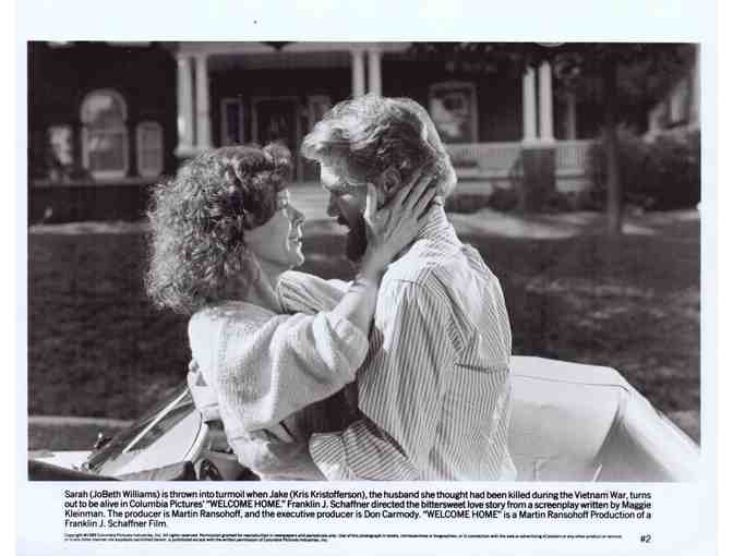 WELCOME HOME, 1989, movie stills, Kris Kristofferson, JoBeth Williams