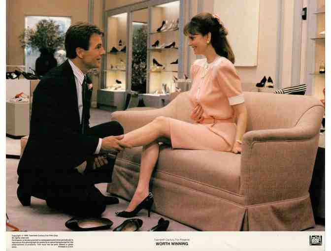 WORTH WINNING, 1989, lobby card set, Mark Harmon, Lesley Ann Warren