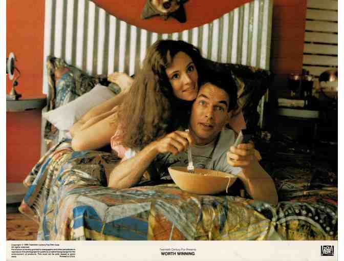 WORTH WINNING, 1989, lobby card set, Mark Harmon, Lesley Ann Warren