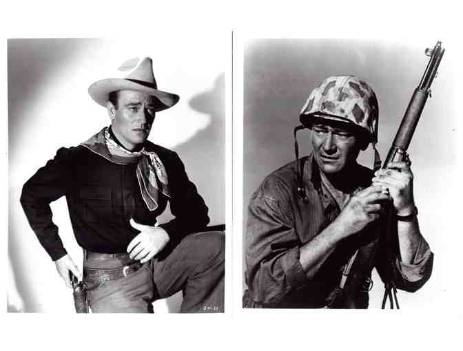 JOHN WAYNE, COLLECTORS LOT, classic celebrity portraits, stills or photos