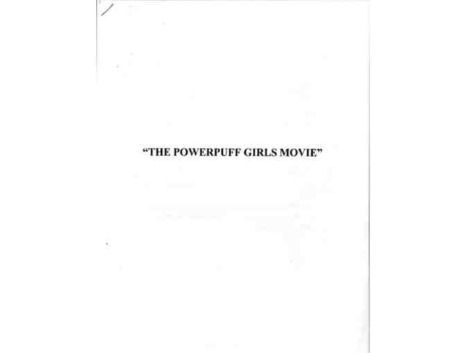 POWERPUFF GIRLS MOVIE, 2002, presskit, animated feature