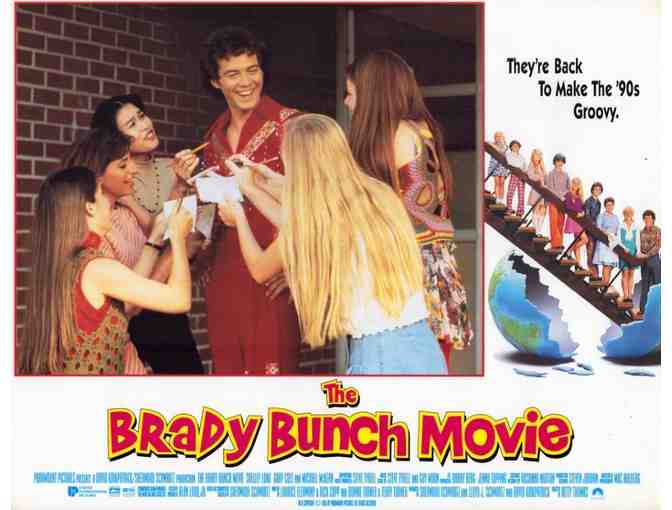 BRADY BUNCH MOVIE, 1995, lobby cards, Shelly Long, Gary Cole