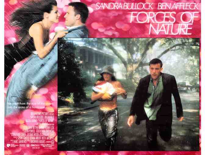 FORCES OF NATURE, 1999, lobby card set, Sandra Bullock Ben Affleck