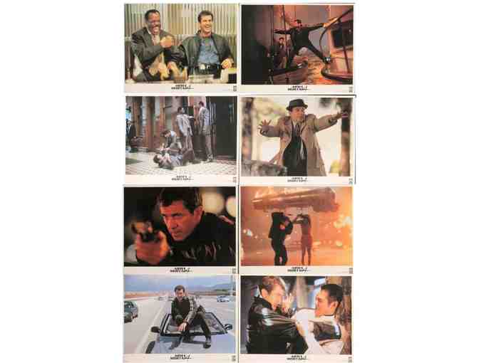 LETHAL WEAPON 4, 1998, lobby card set, Mel Gibson