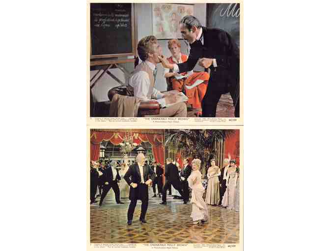 UNSINKABLE MOLLY BROWN, 1964, mini lobby cards, Debbi Reynolds