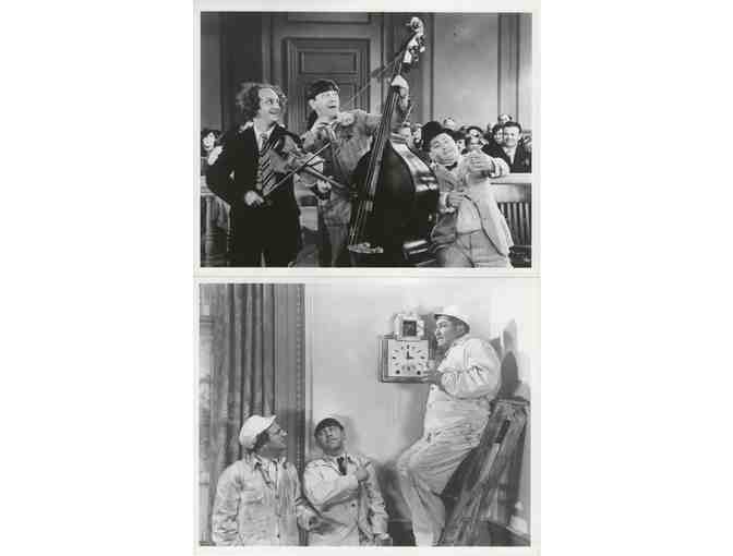 THREE STOOGES, SUPER COLLECTORS LOT, all your favorite classic photos