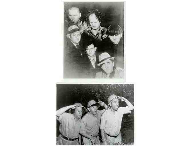 THREE STOOGES, SUPER COLLECTORS LOT, all your favorite classic photos