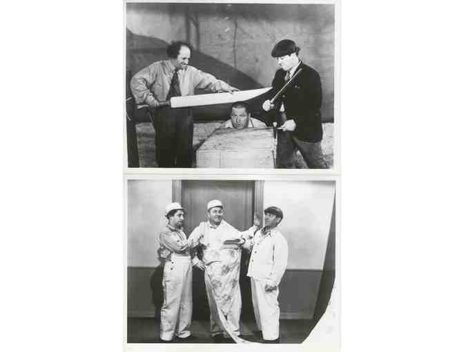 THREE STOOGES, SUPER COLLECTORS LOT, all your favorite classic photos